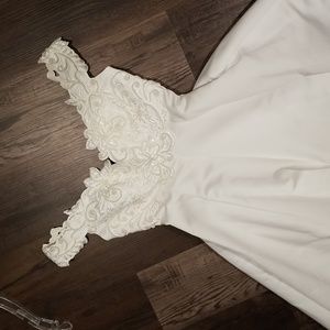 Stunning Vintage Wedding Dress 1990's, Sz 10